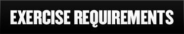 Exercise Requirements